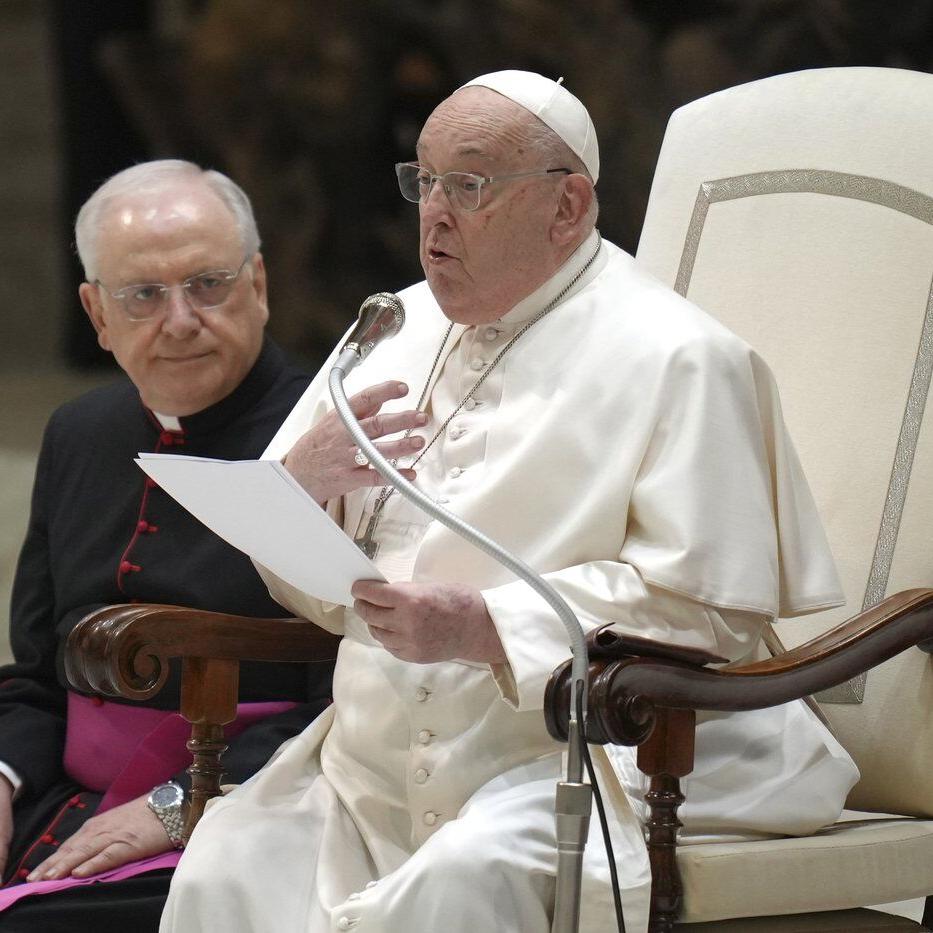 Pope has respiratory tract infection, is in fair condition and running mild fever, Vatican says